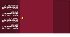 Desktop Screenshot of copenhagenarchitecturefestival.com